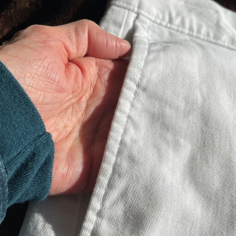 J. Crew 7” Inseam Shorts 34 Women’s White Preppy Casual‎